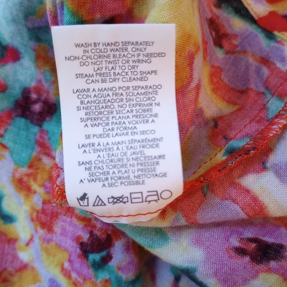 CAbi Luisa Floral Tank Style #5045 Size Medium EUC - Picture 9 of 9